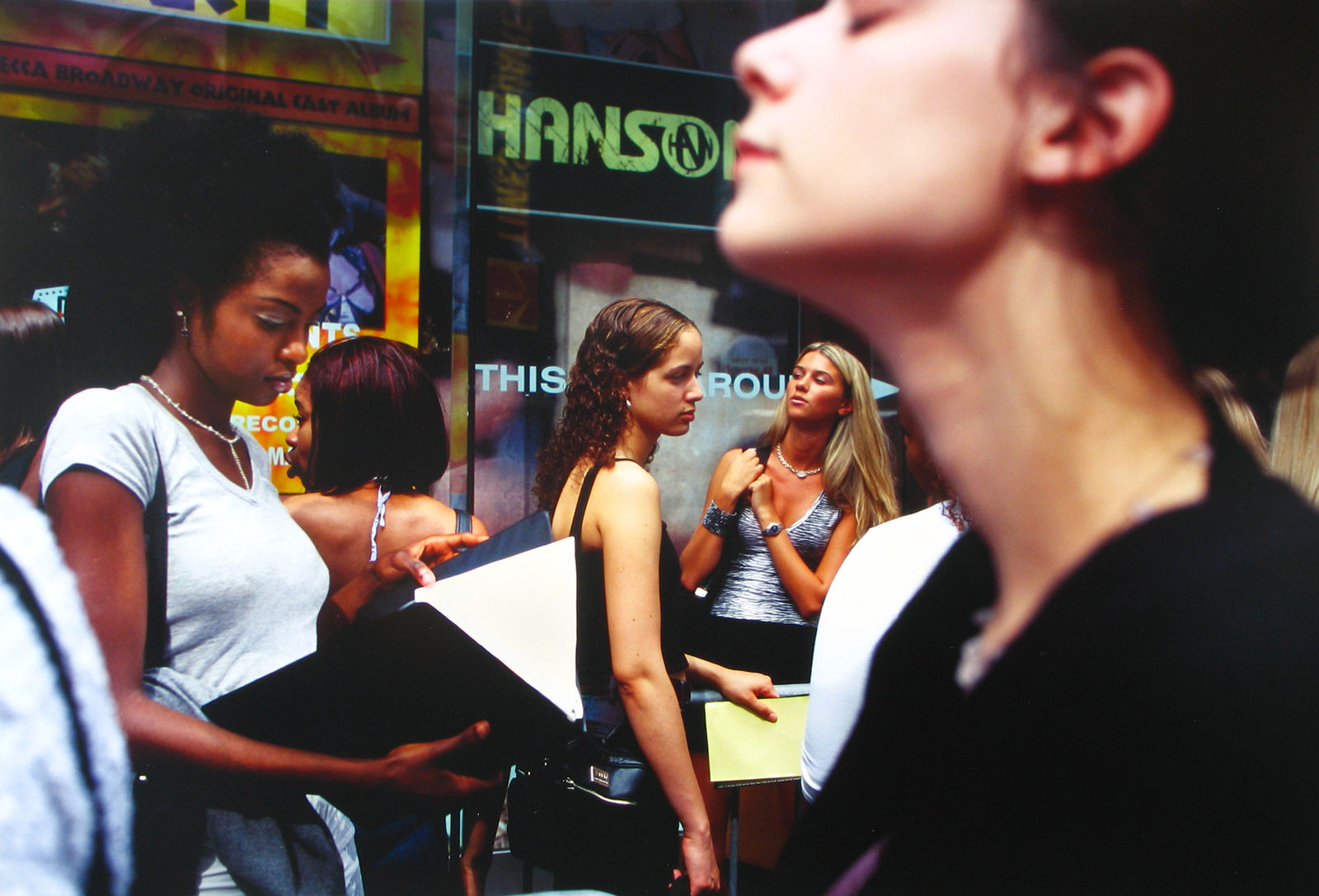 Nina Berman, Casting Call, Times Square, New York, 2000