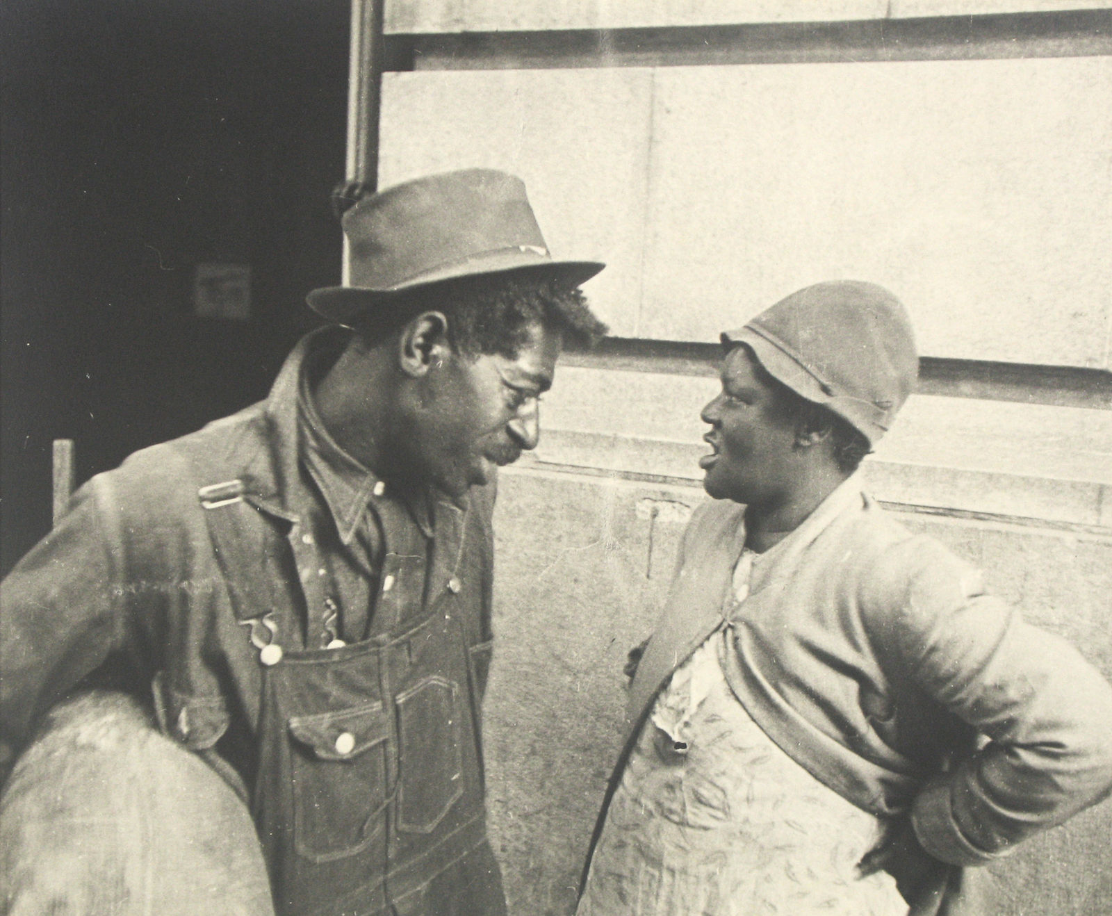 Peter Sekaer, Negro Couple, New Orleans, 1937