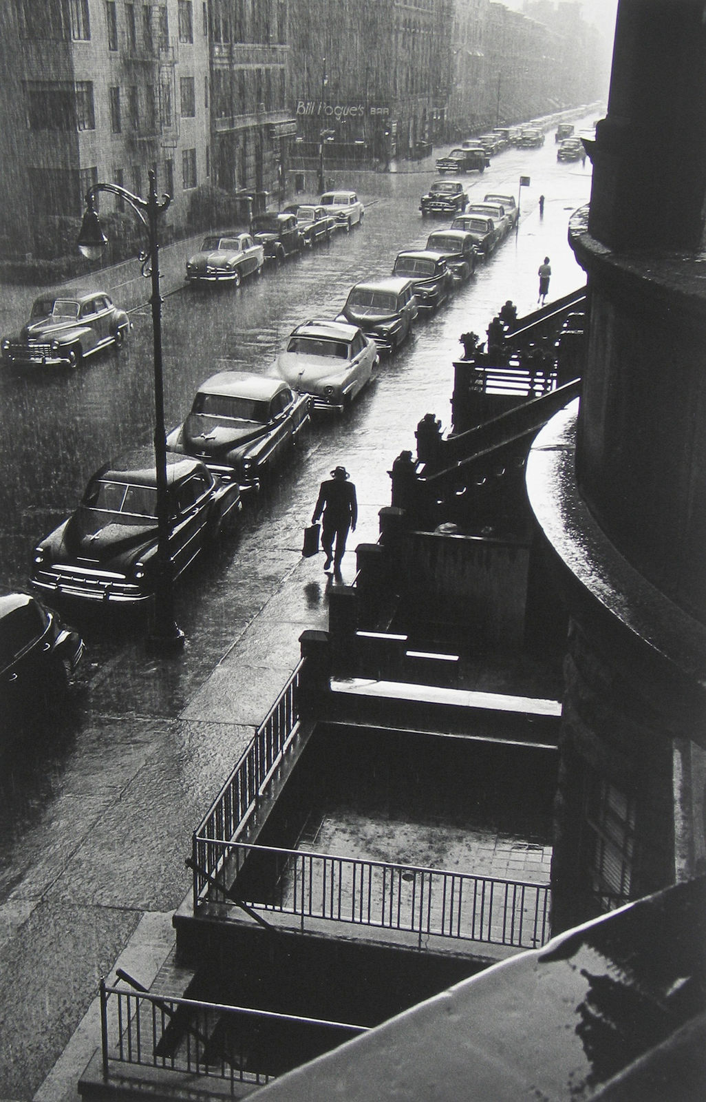 Ruth Orkin, Main in Rain, New York City, 1952