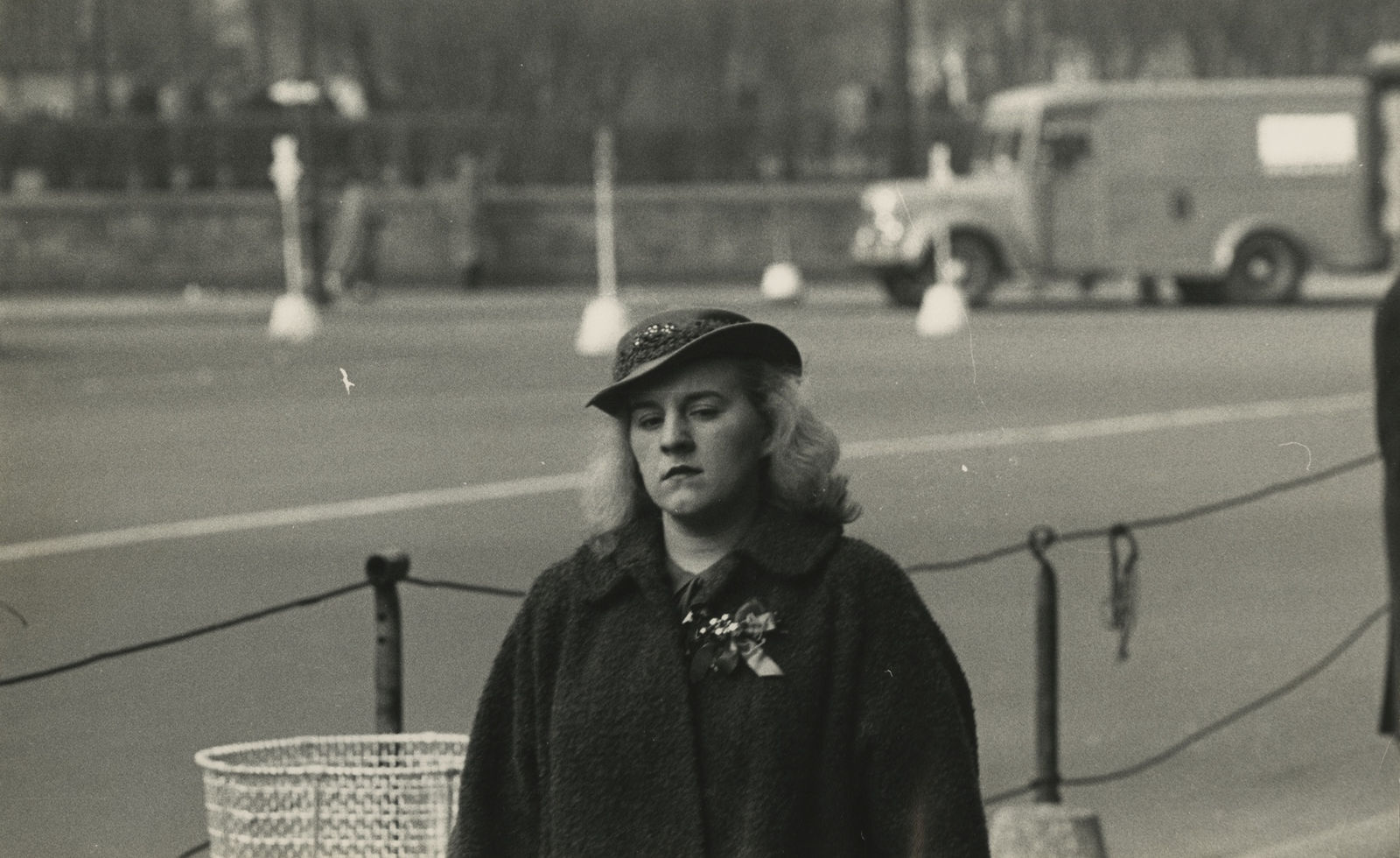Sy Kattelson, Woman on Union Square, 1953