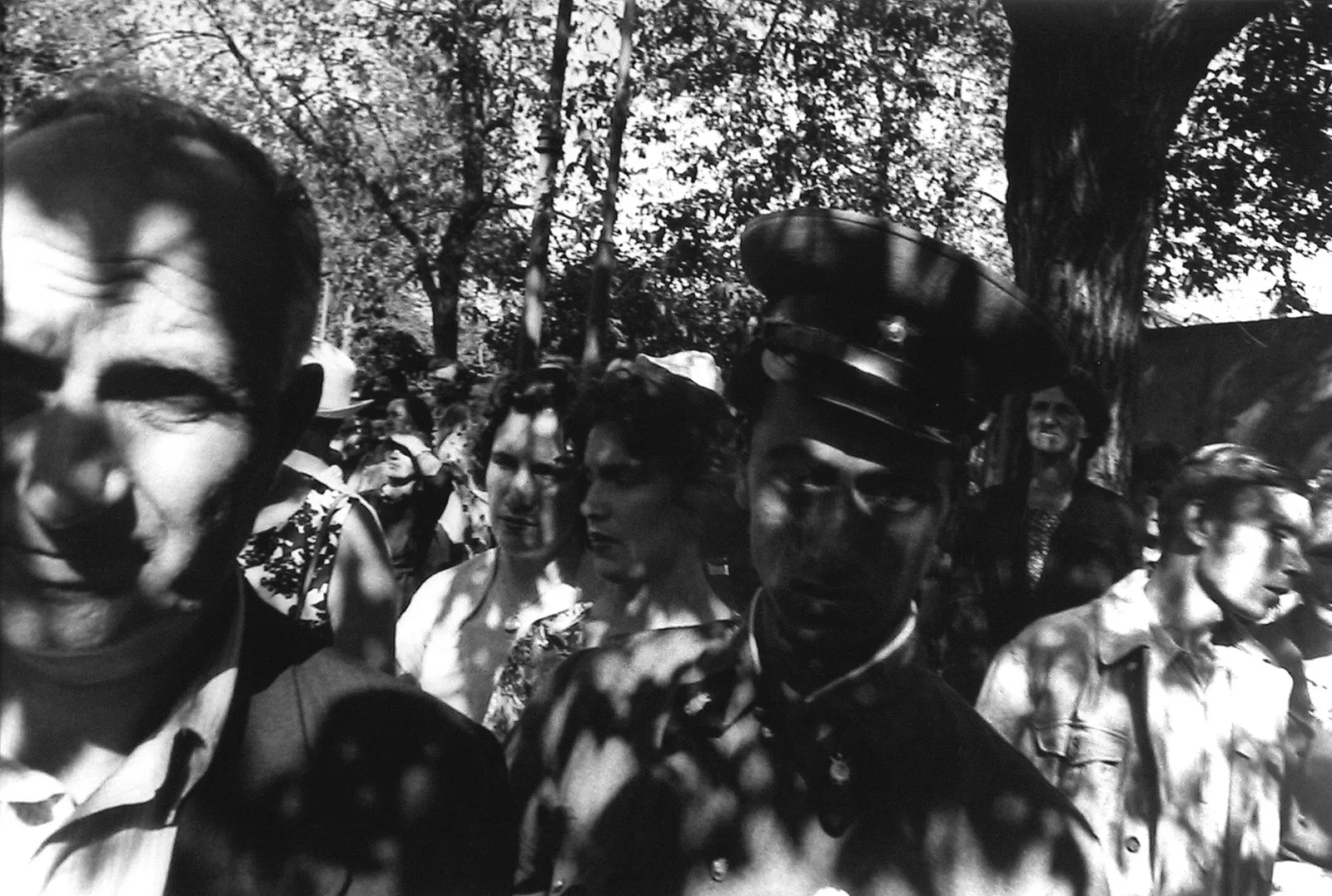 William Klein, Shadows, Gorki Park, Moscow, 1959