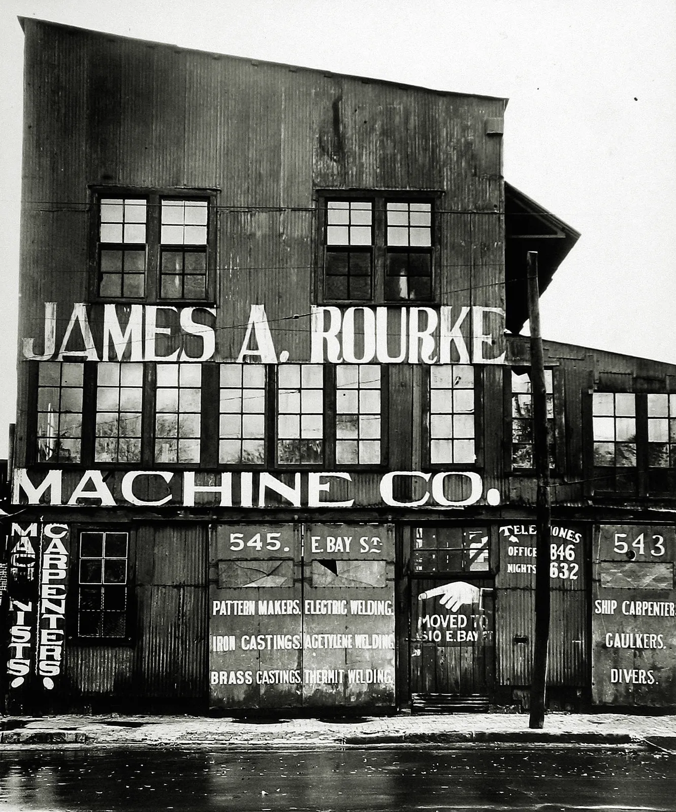 Peter Sekaer, Machine Factory, Savannah, Georgia, 1936