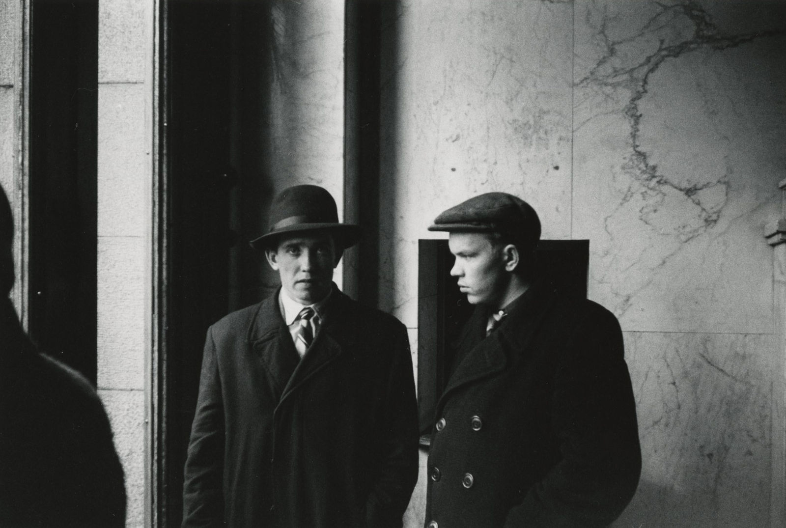 Duane Michals, Two Men in Leningrad, 1958