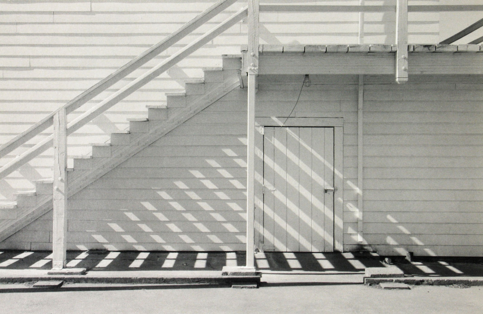 Mark Citret, Grandstand Steps, Odell, Oregon, 2007