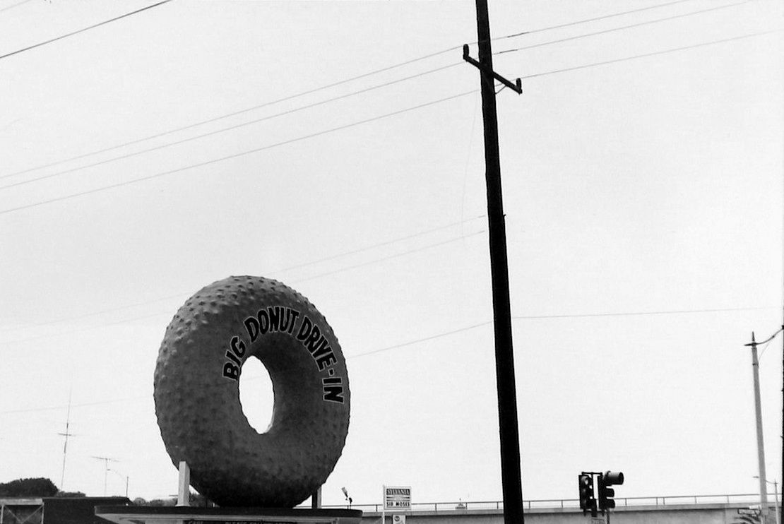 Nathan Lyons, Big Donut Drive-In, Los Angeles (from 