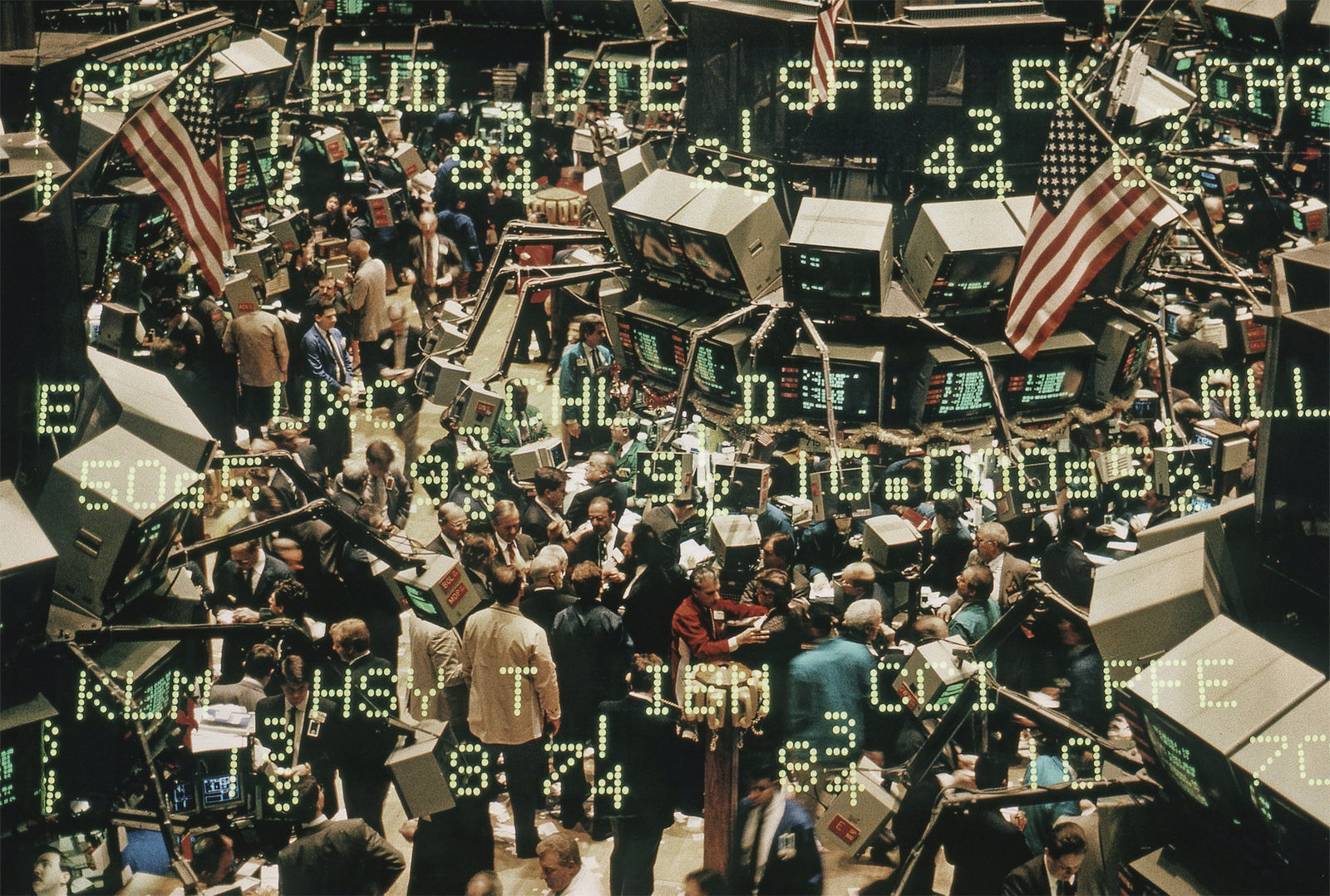 Marvin E. Newman, Inside New York Stock Exchange, 1986