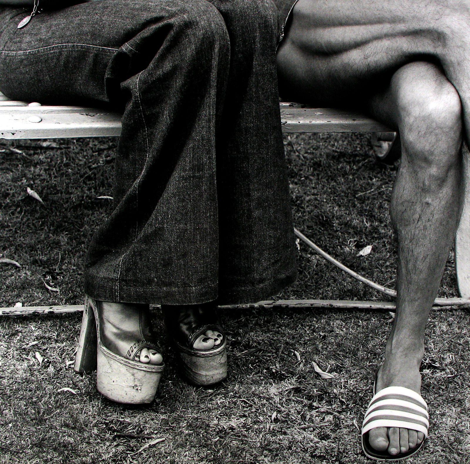 David Goldblatt, Couple at The Wilds, Johannesburg, 1975