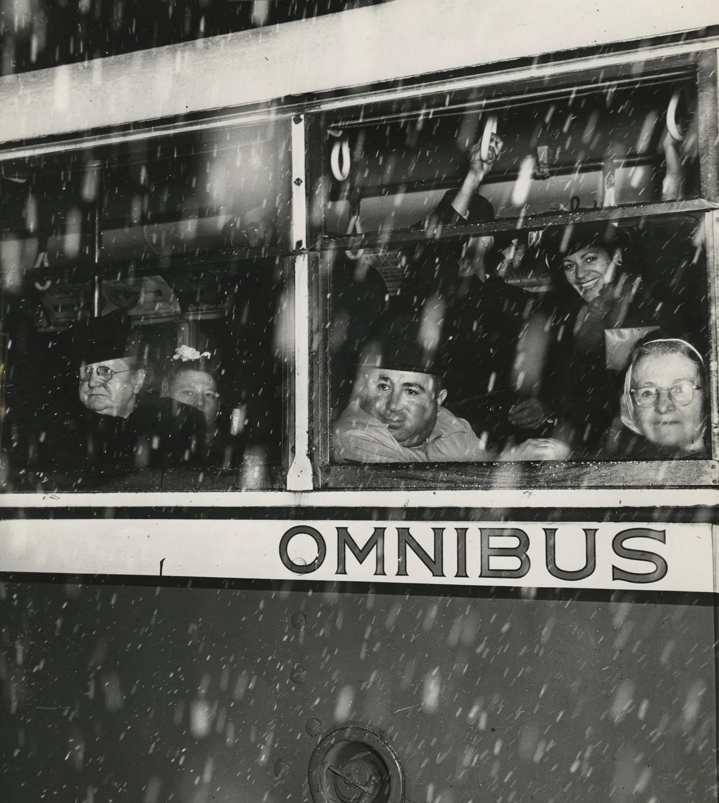 Weegee, Untitled (omnibus), c.1940s