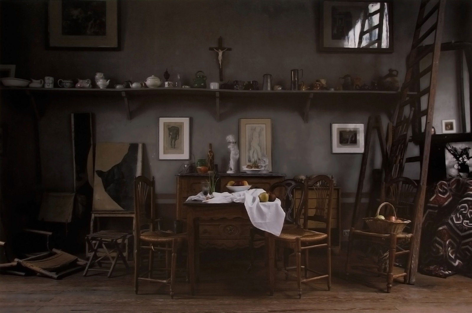 Joel Meyerowitz, Cezanne's Studio, Aix-en-Provence, France, 2011