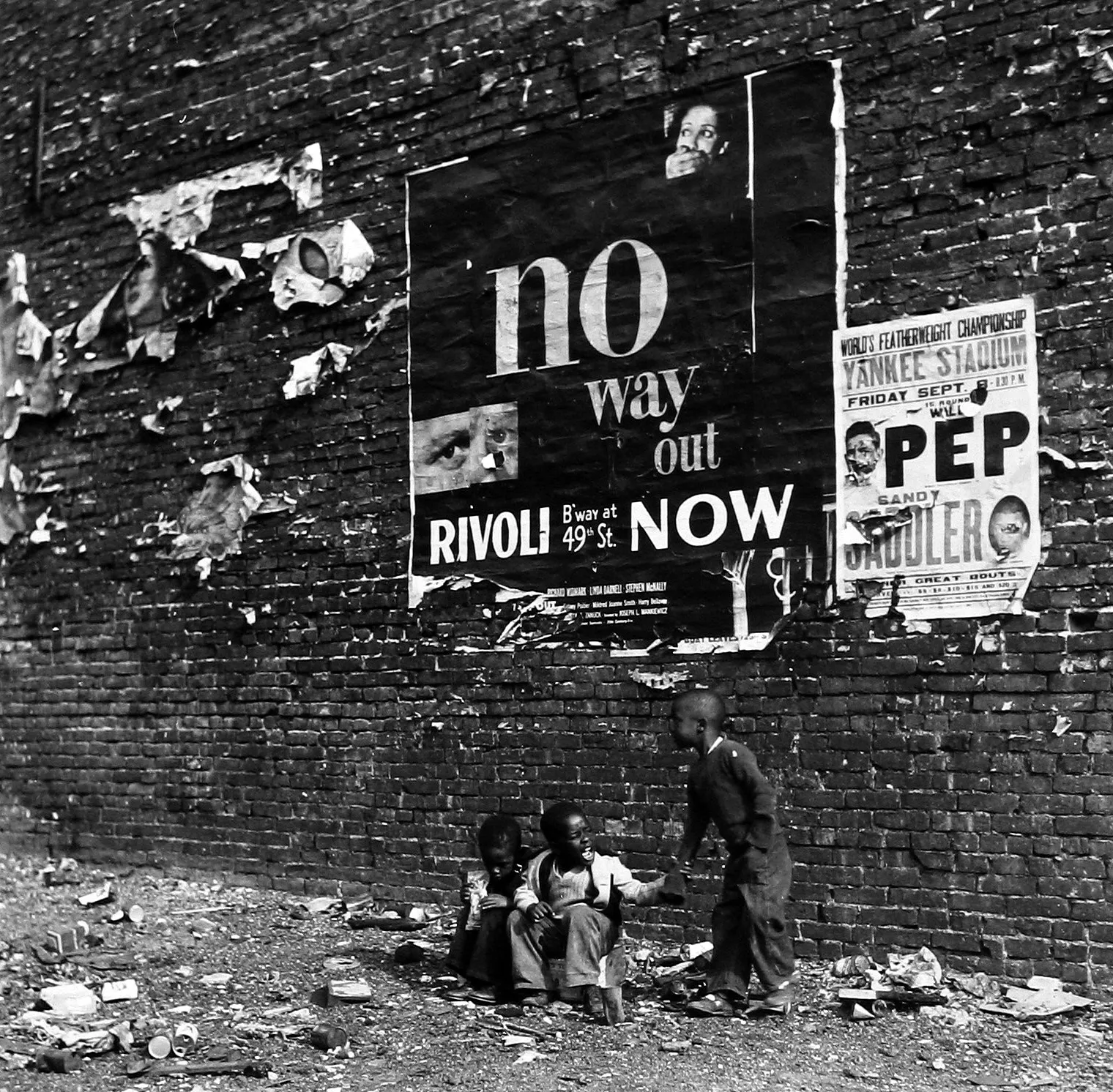 Bedrich Grunzweig, No Way Out, New York, 1948
