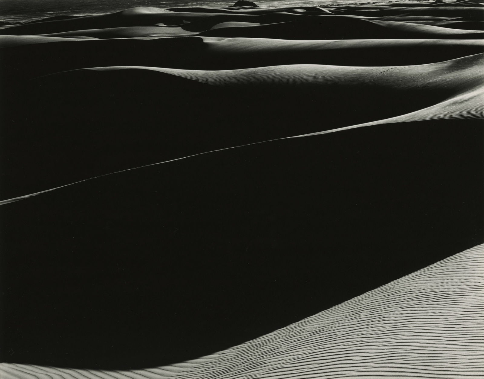Edward Weston, Dunes, Oceano, 1936