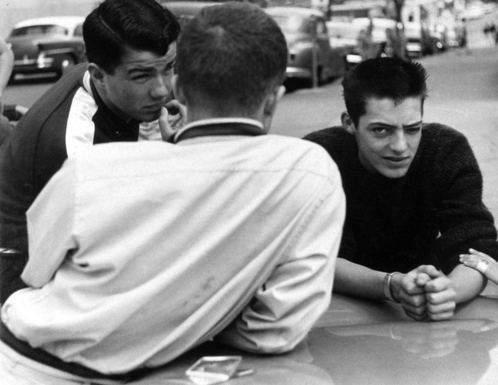 Louis Stettner, Street Corner, Upper West Side, New York, 1958