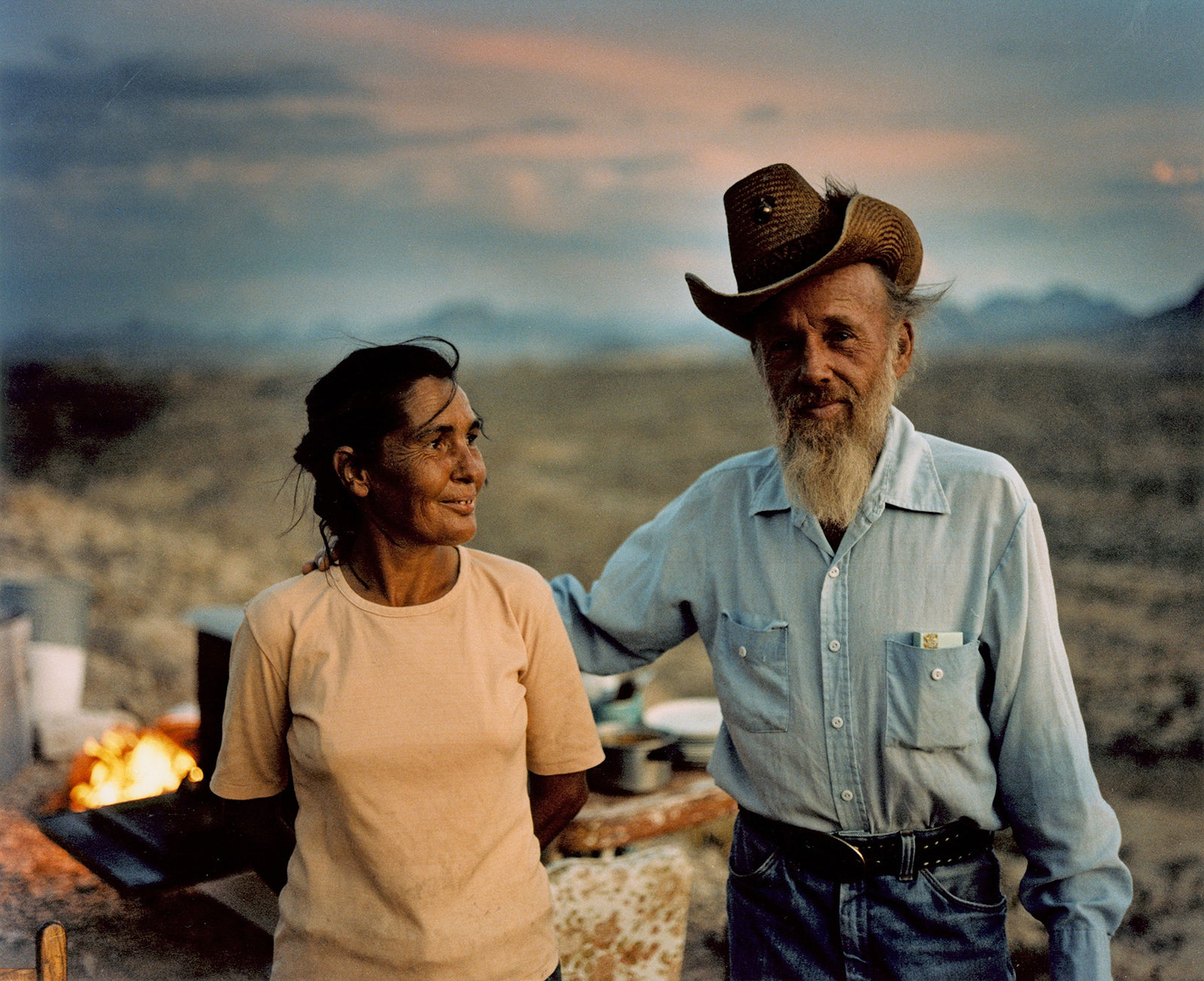 Wim Wenders, Ray and Grace, Texas, from the series, “Written in the West”, 1983