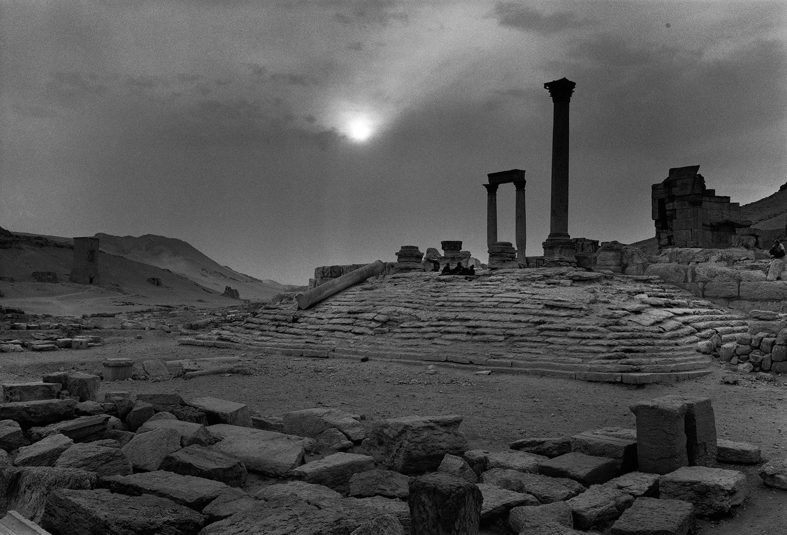 Don McCullin, The Temple of Flags, Palmyra, c.2006-09