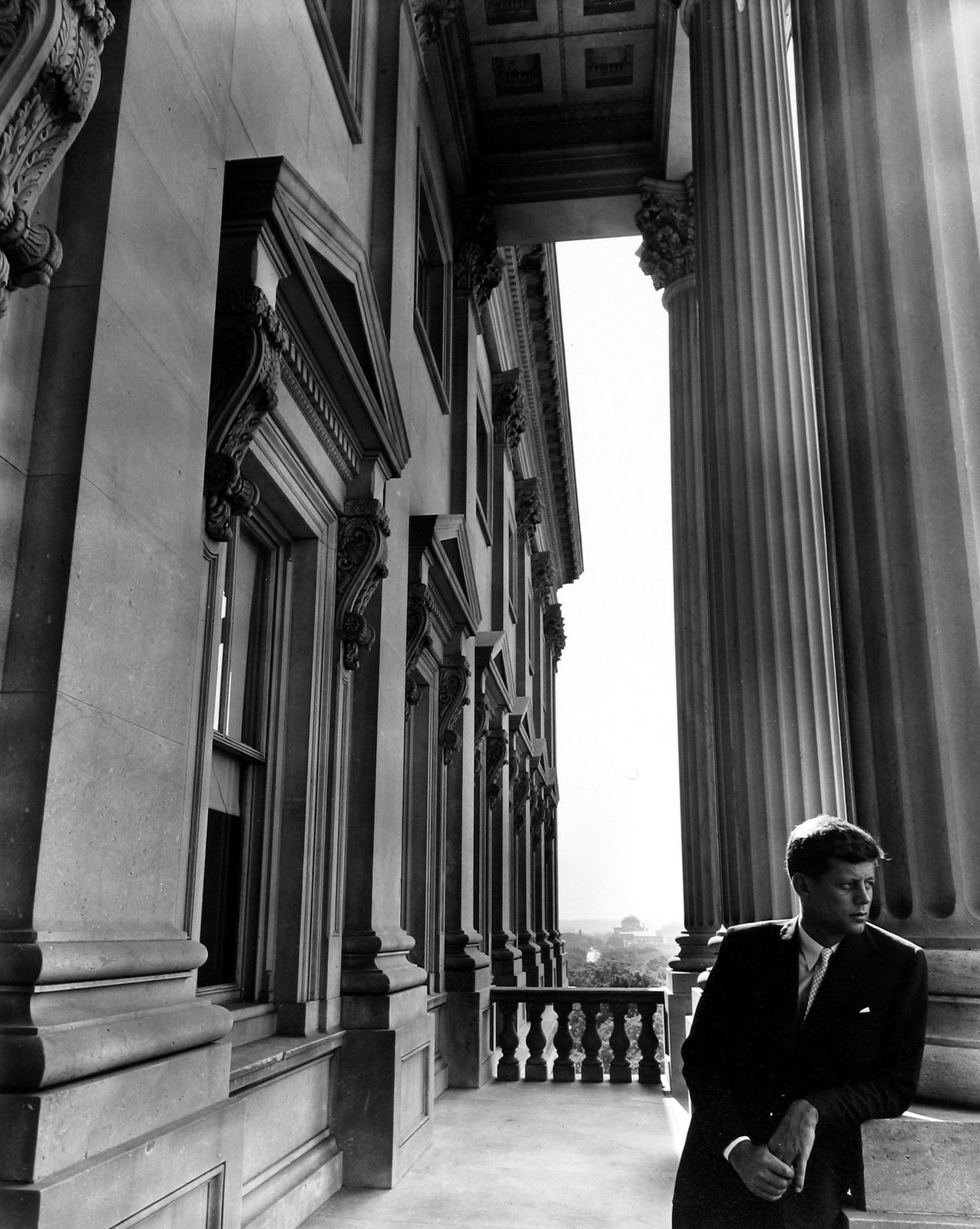 Arnold Newman, John F. Kennedy, Washington D.C., 1953