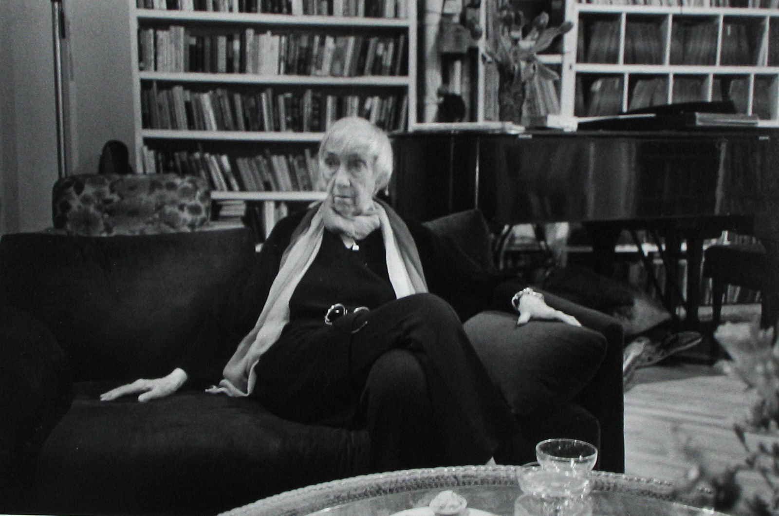 Allen Ginsberg, Berenice Abbott, New York City, May 14, 1985