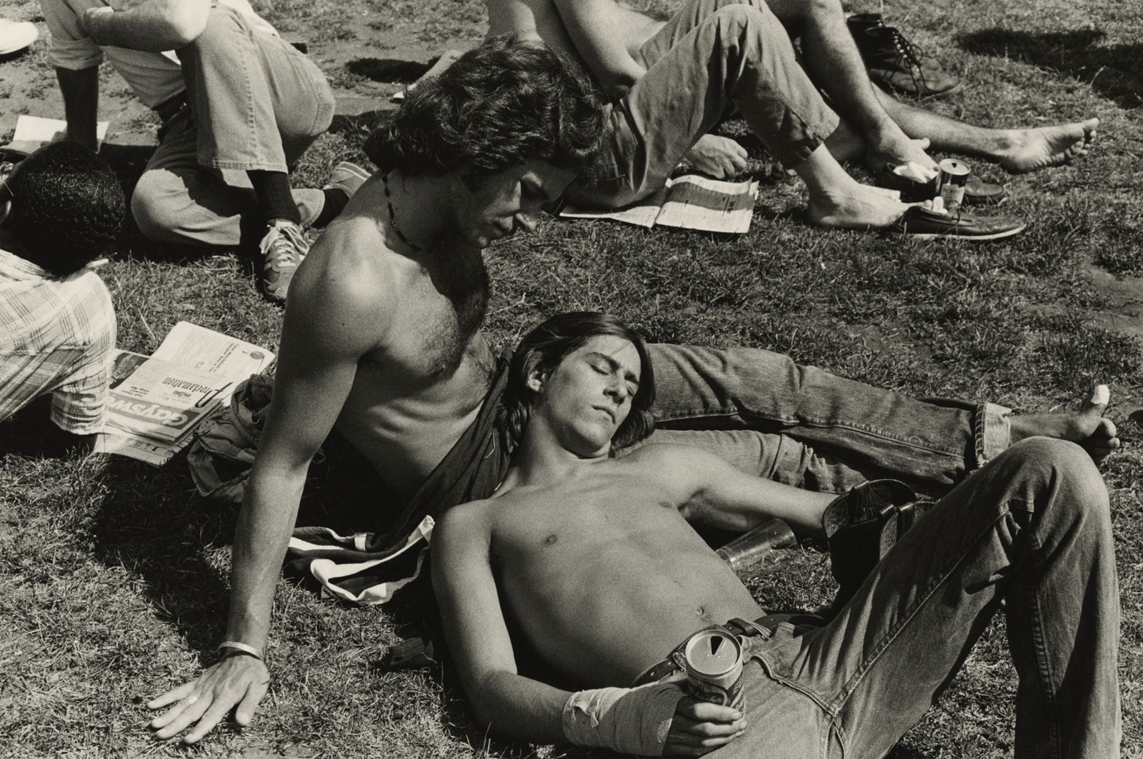 William Gedney, Gay march, Central Park, New York City, June 1978