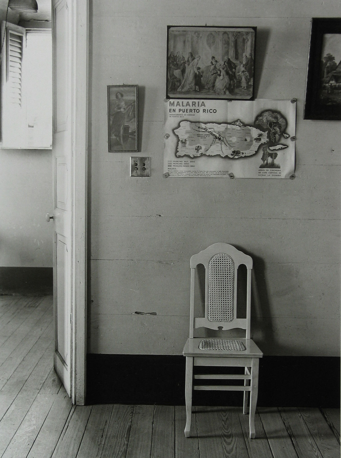 Jack Delano, In a Guest House in Manati, 1941