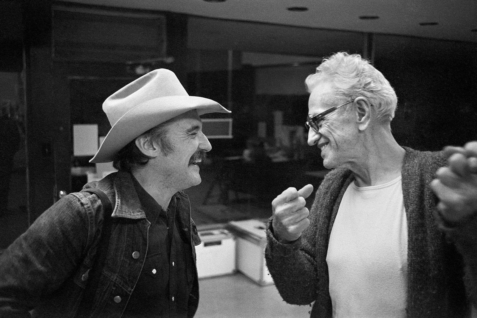 Wim Wenders, Nicholas Ray, Dennis Hopper, Barstow, from the series, “Once”, 1978