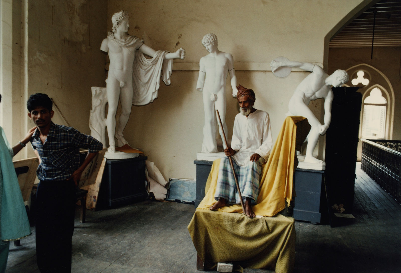 Raghubir Singh, A Model, J.J. School of Art, Bombay, Maharashtra, 1991