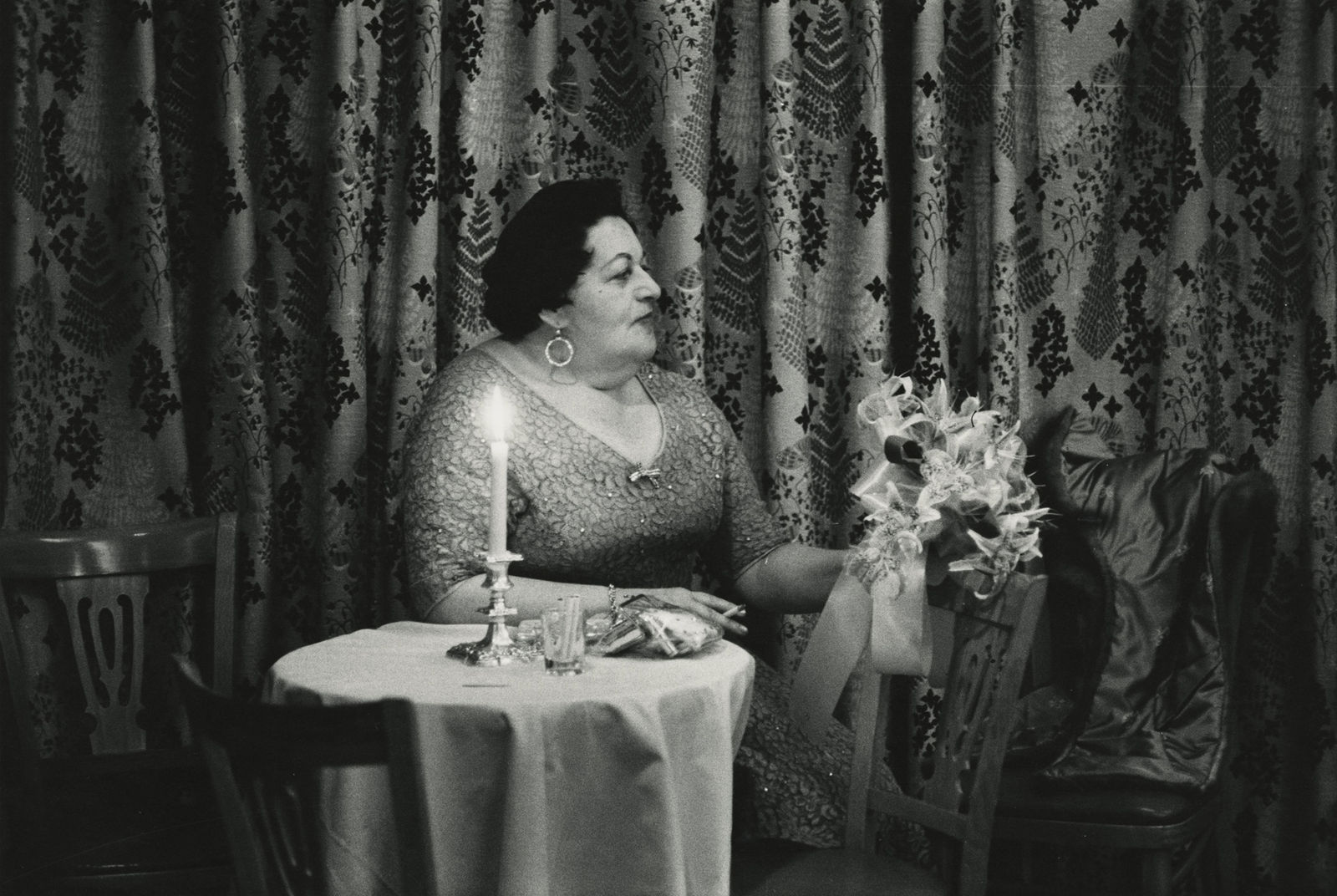 Larry Siegel, Wedding Guest, Brooklyn, New York, 1958