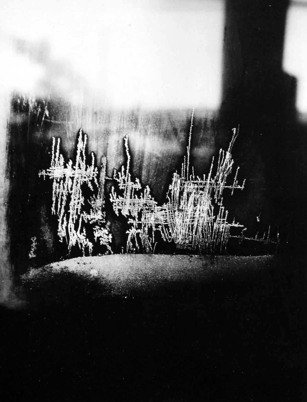 Joseph Breitenbach, Winter Writes on Railroad Window, c.1951