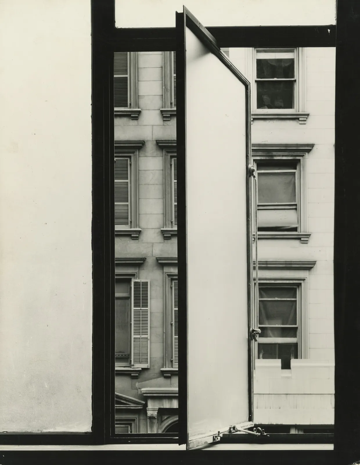 Leslie Gill, Studio Window, West 56th Street, New York, c.1936