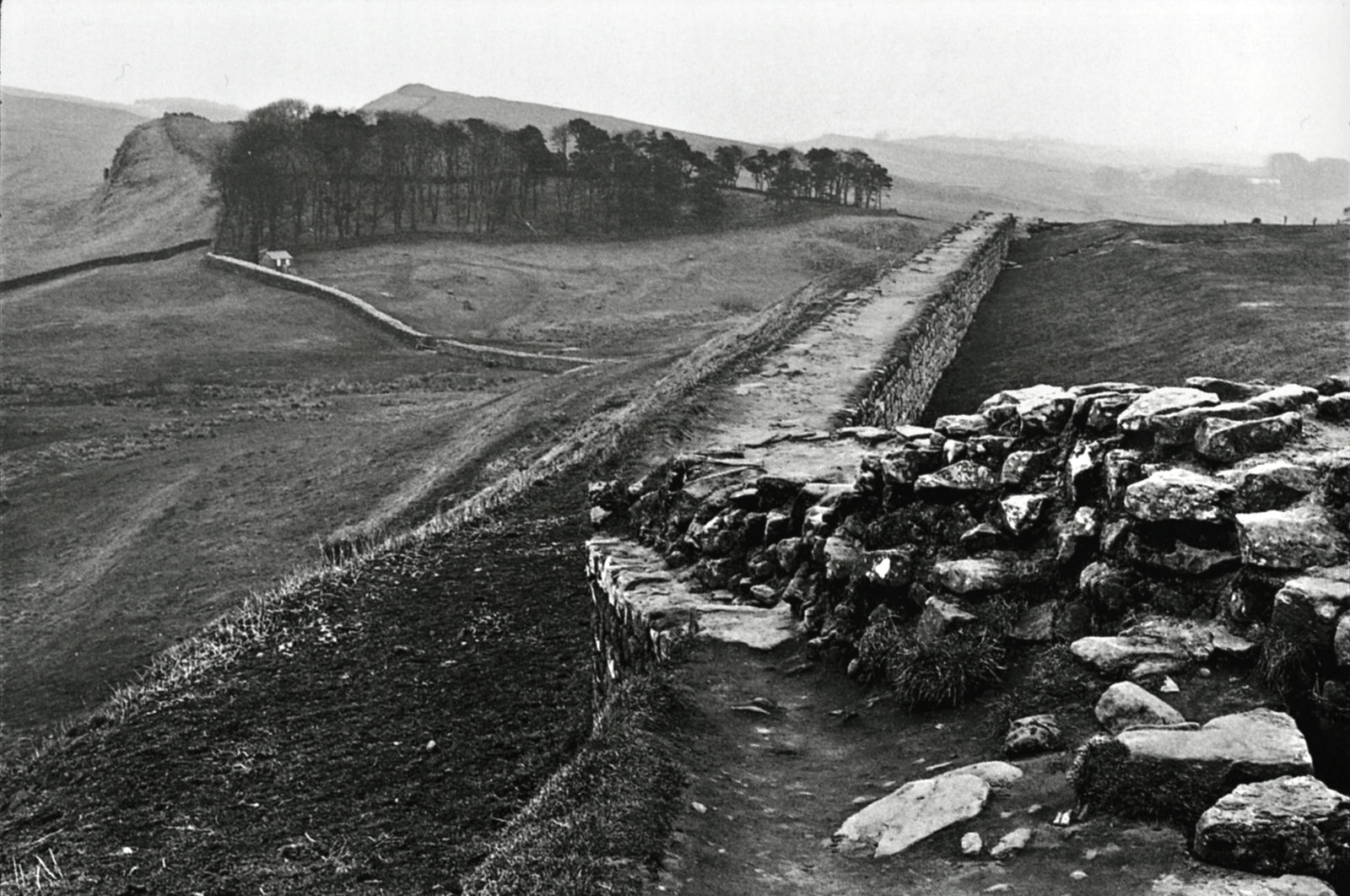 Martine Franck, Hadrian's Wall', Northumberland, England, 1977