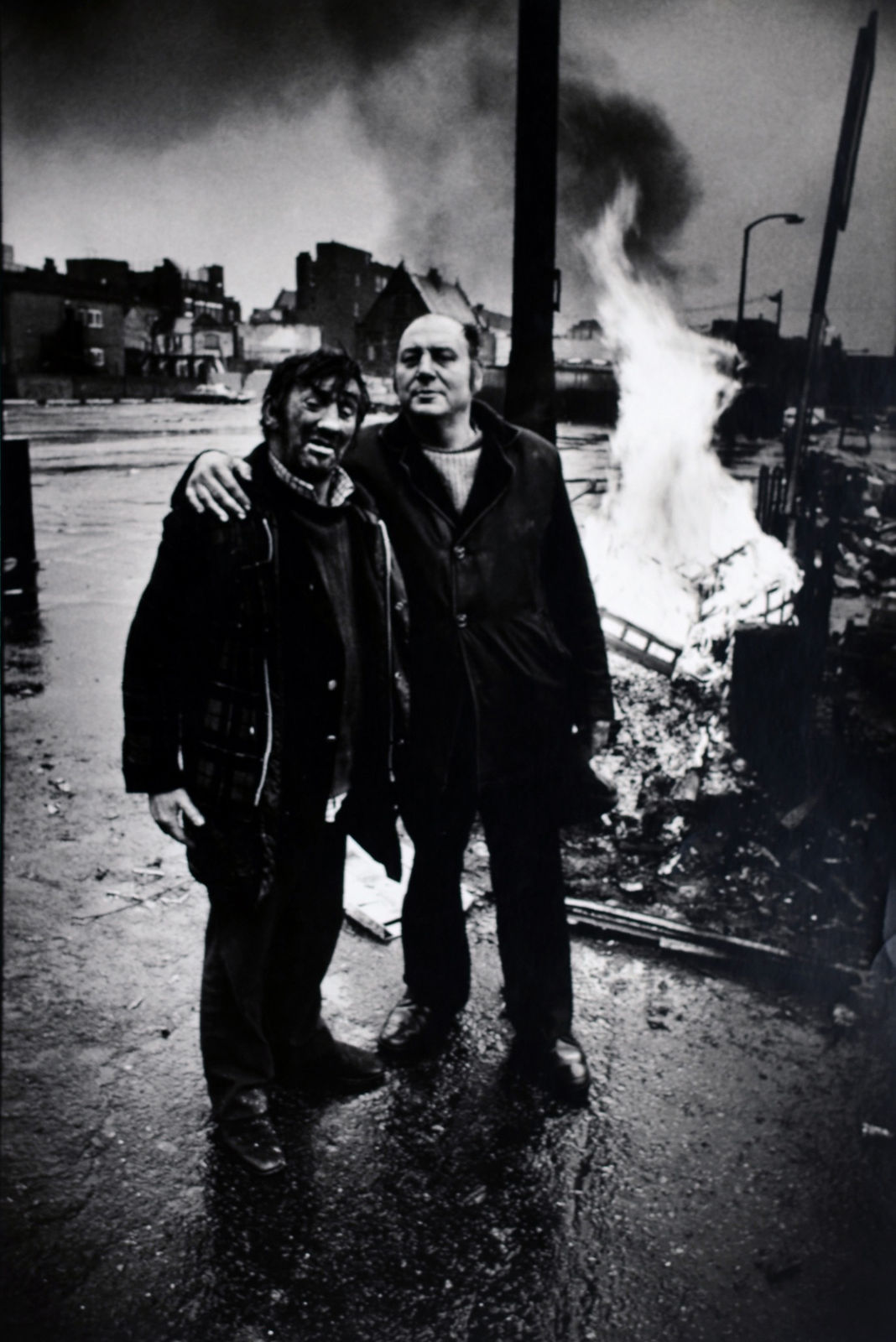 Don McCullin, Drunken Men, Aldgate, London, mid 1970s
