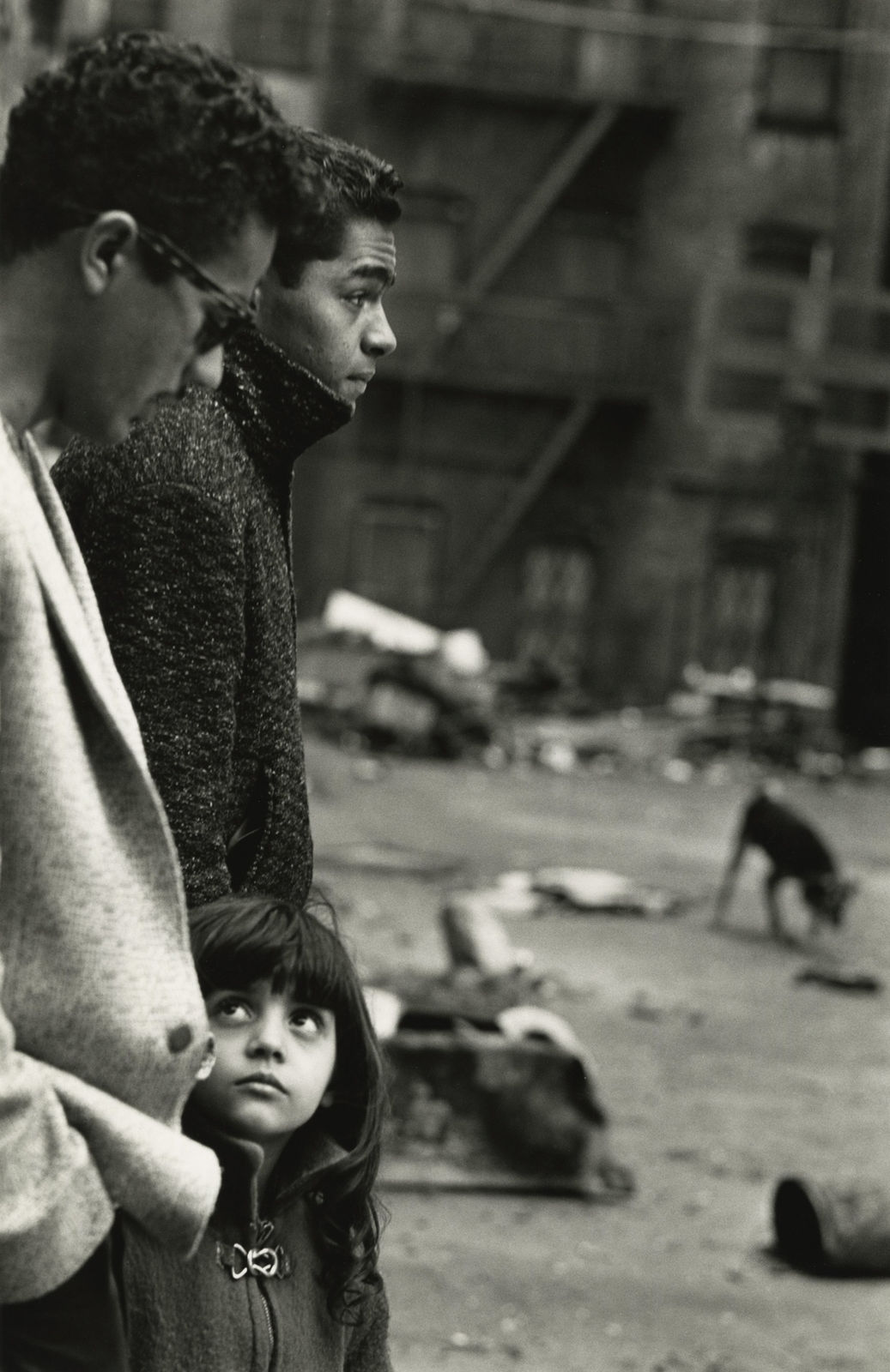 Steve Schapiro, Two Men and a Girl, 1961