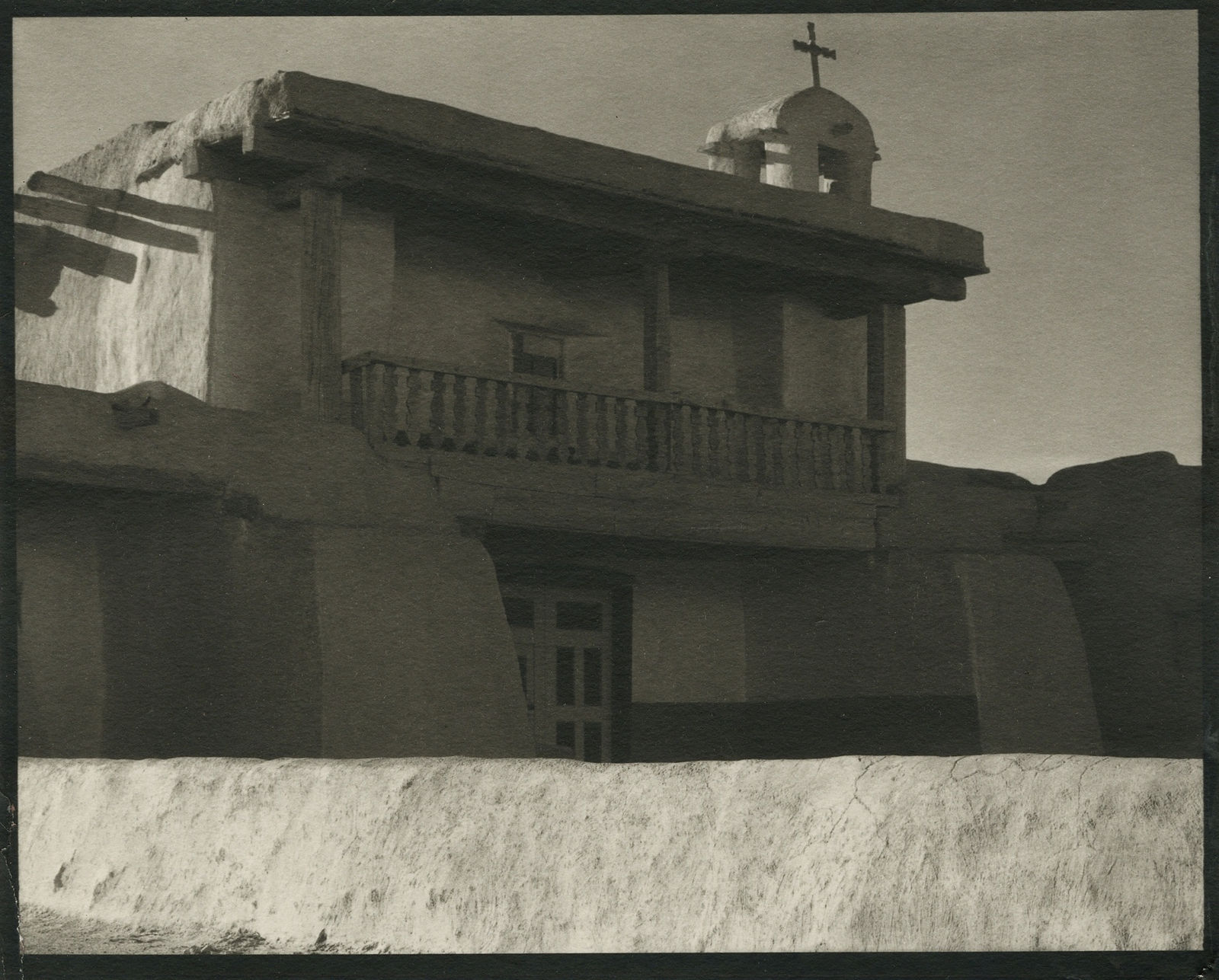 Paul Strand, Church side, Santa Ana Pueblo, New Mexico, 1932