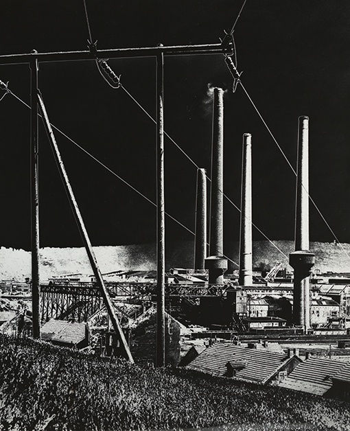 Otto Steinert, Saarlandische Industrielandschaft II, 1950