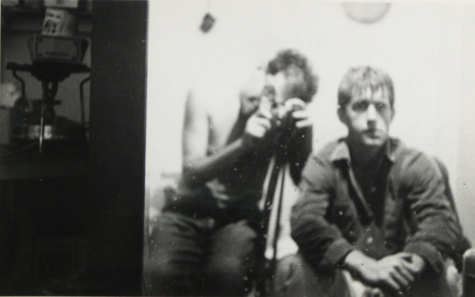 Allen Ginsberg, Allen Ginsberg photographing unidentified man, c.1961