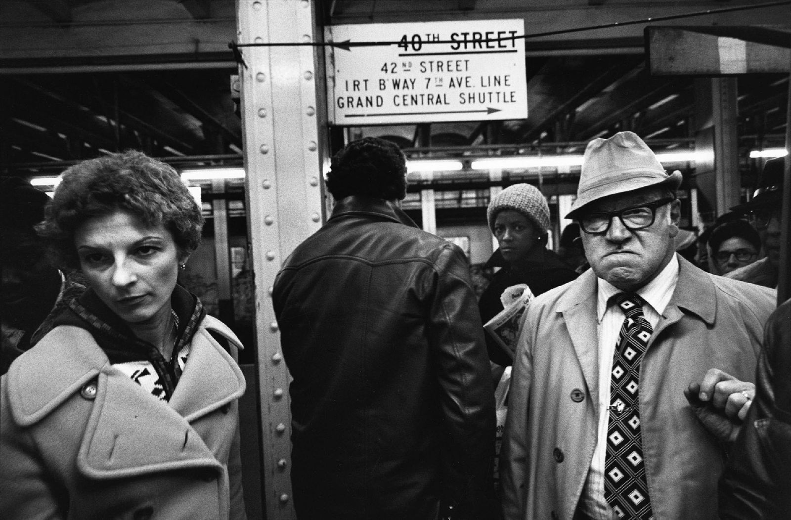 Bruce Davidson, Subway, New York, 1977