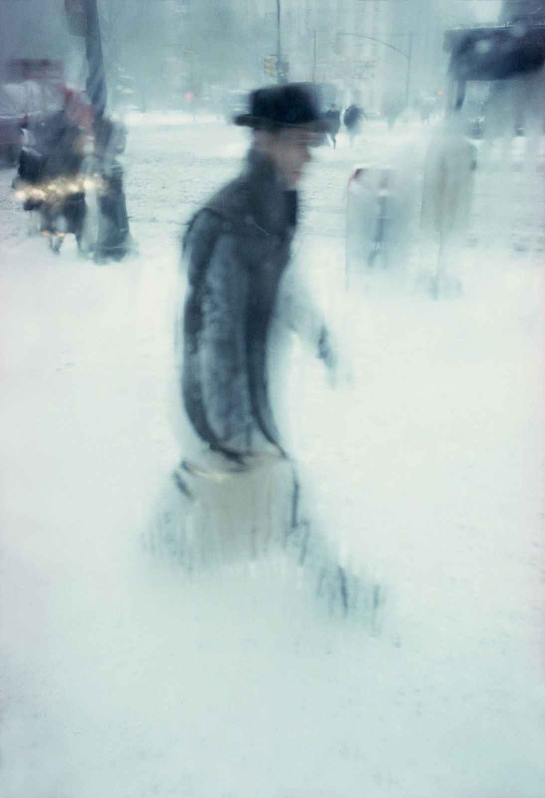 Saul Leiter Package, c.1960 Chromogenic print; printed later 14 x 11 inches