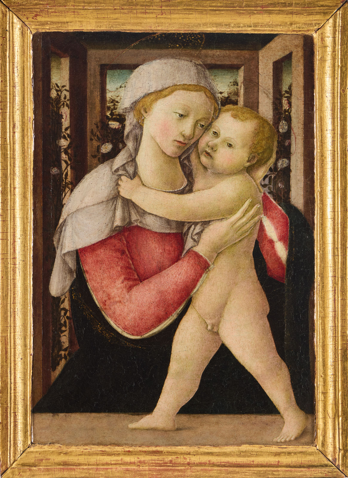 CIRCLE OF BALDASSARE DI BIAGIO, The Virgin and Child, 1470