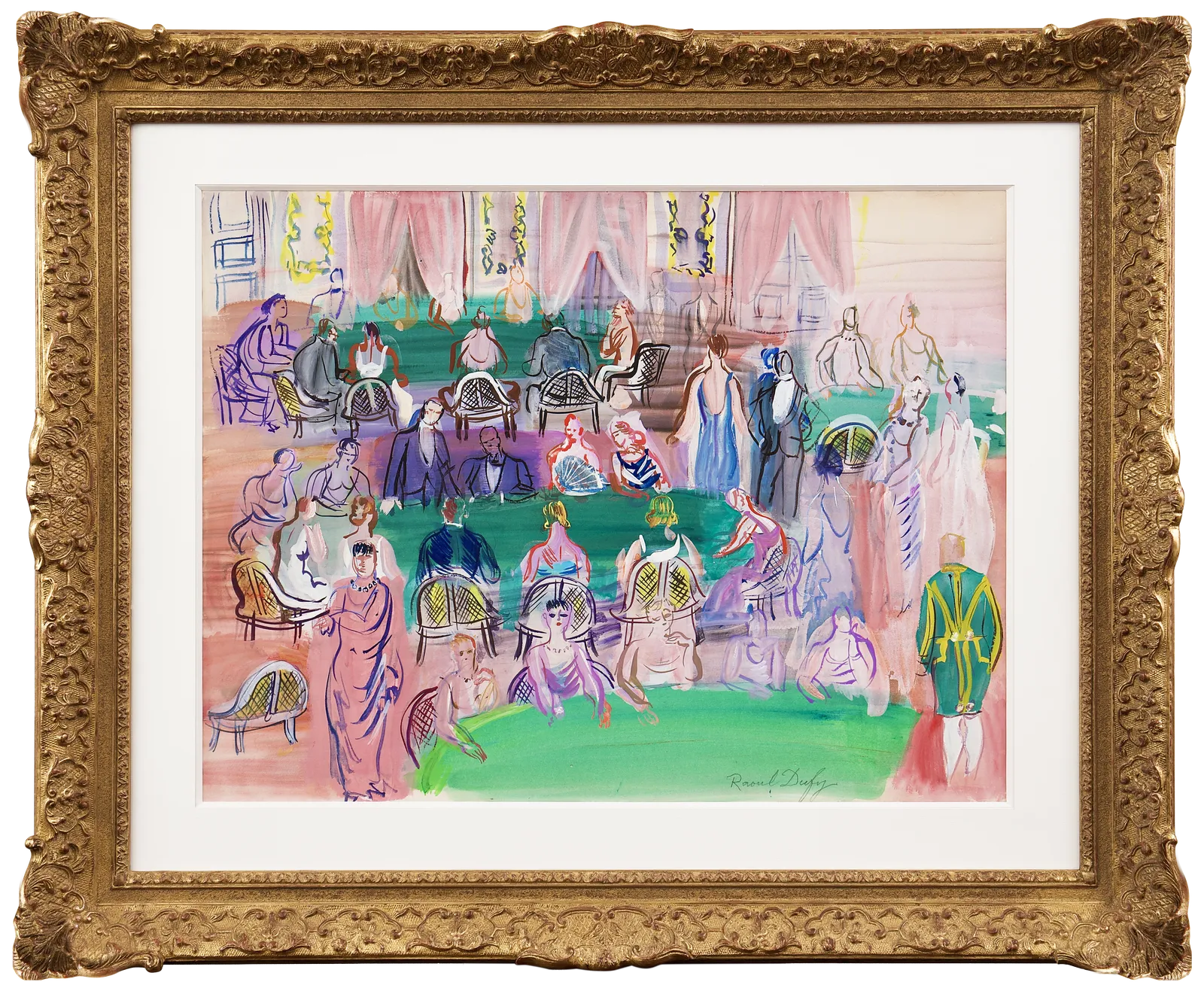 Raoul DUFY, Baccarat, 1925 circa
