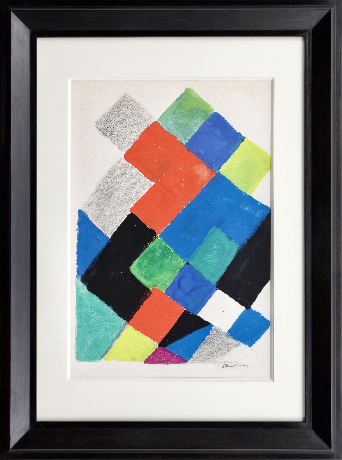 Sonia DELAUNAY, Rythme couleur, 1972