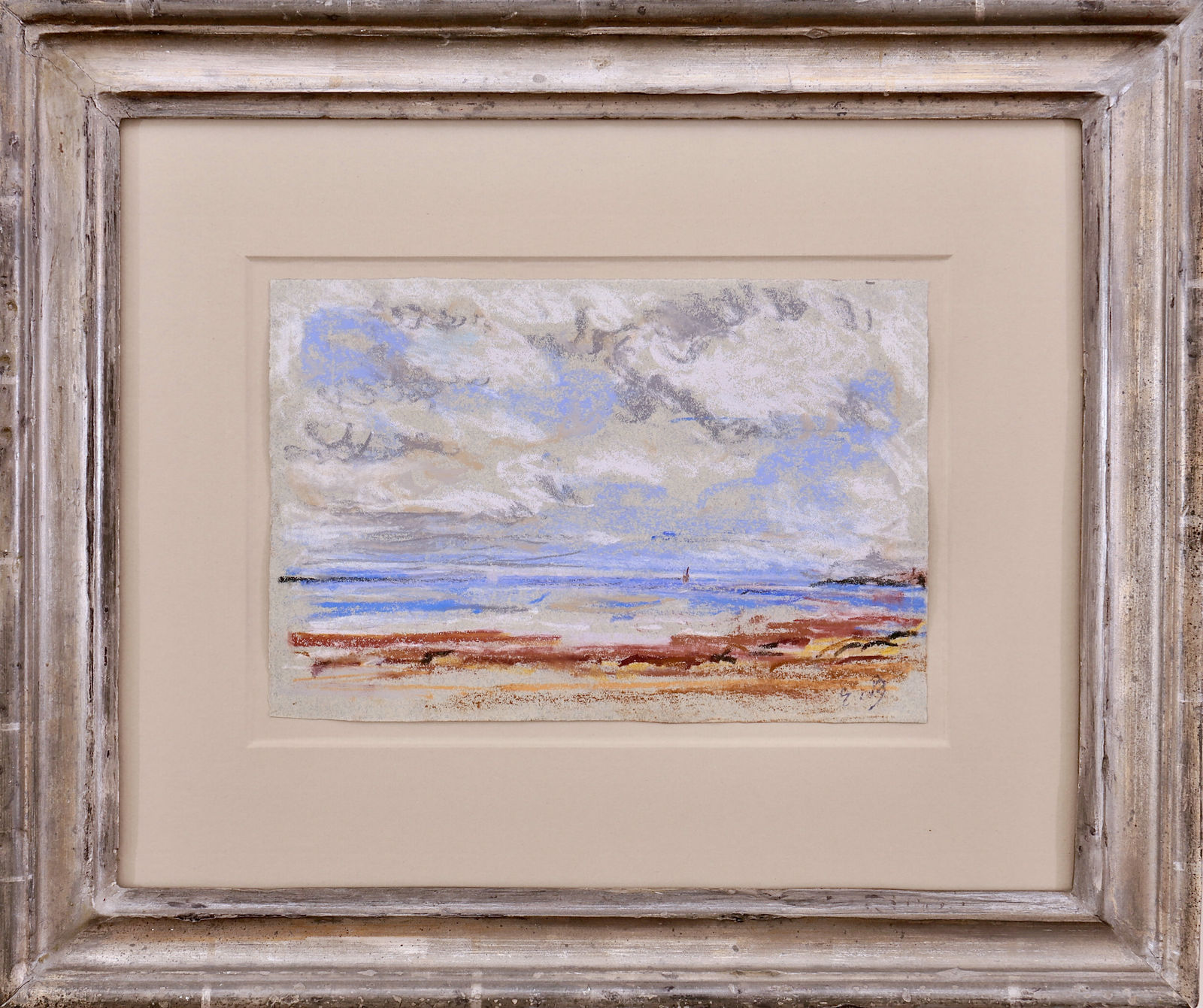 Eugène BOUDIN, Rivage