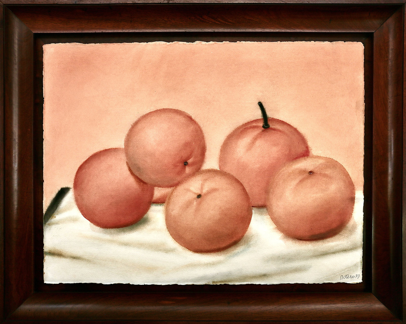 Fernando BOTERO, Nature morte aux oranges, 1979
