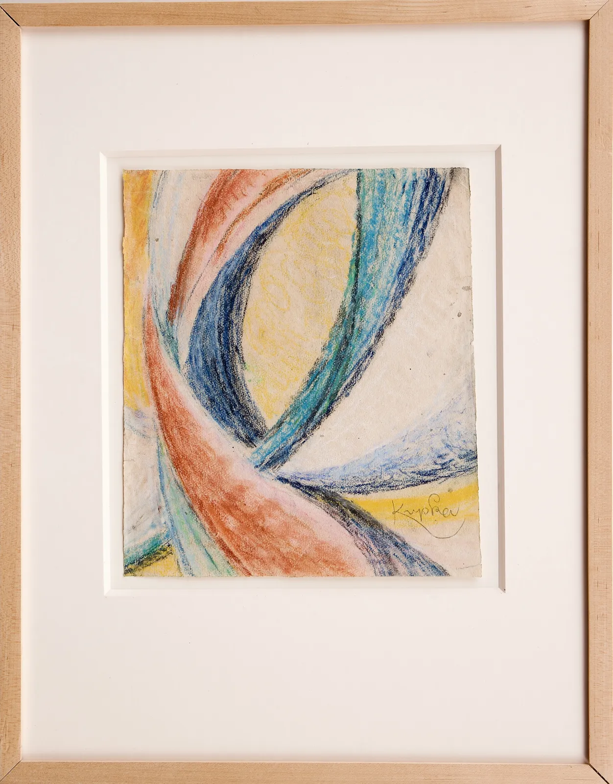 Frantisek KUPKA, Étude de rythmes, 1910 circa