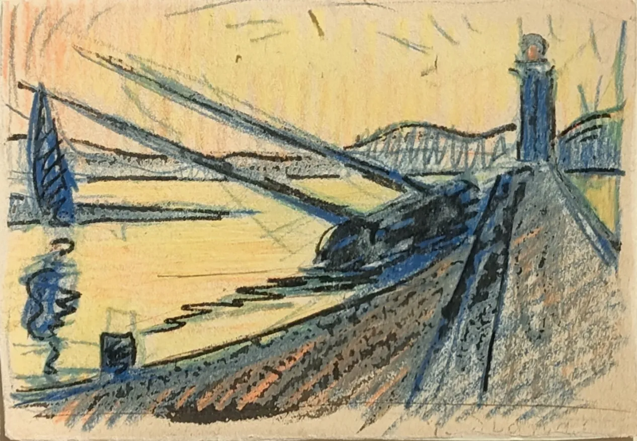 Paul SIGNAC, Saint-Tropez, 1898