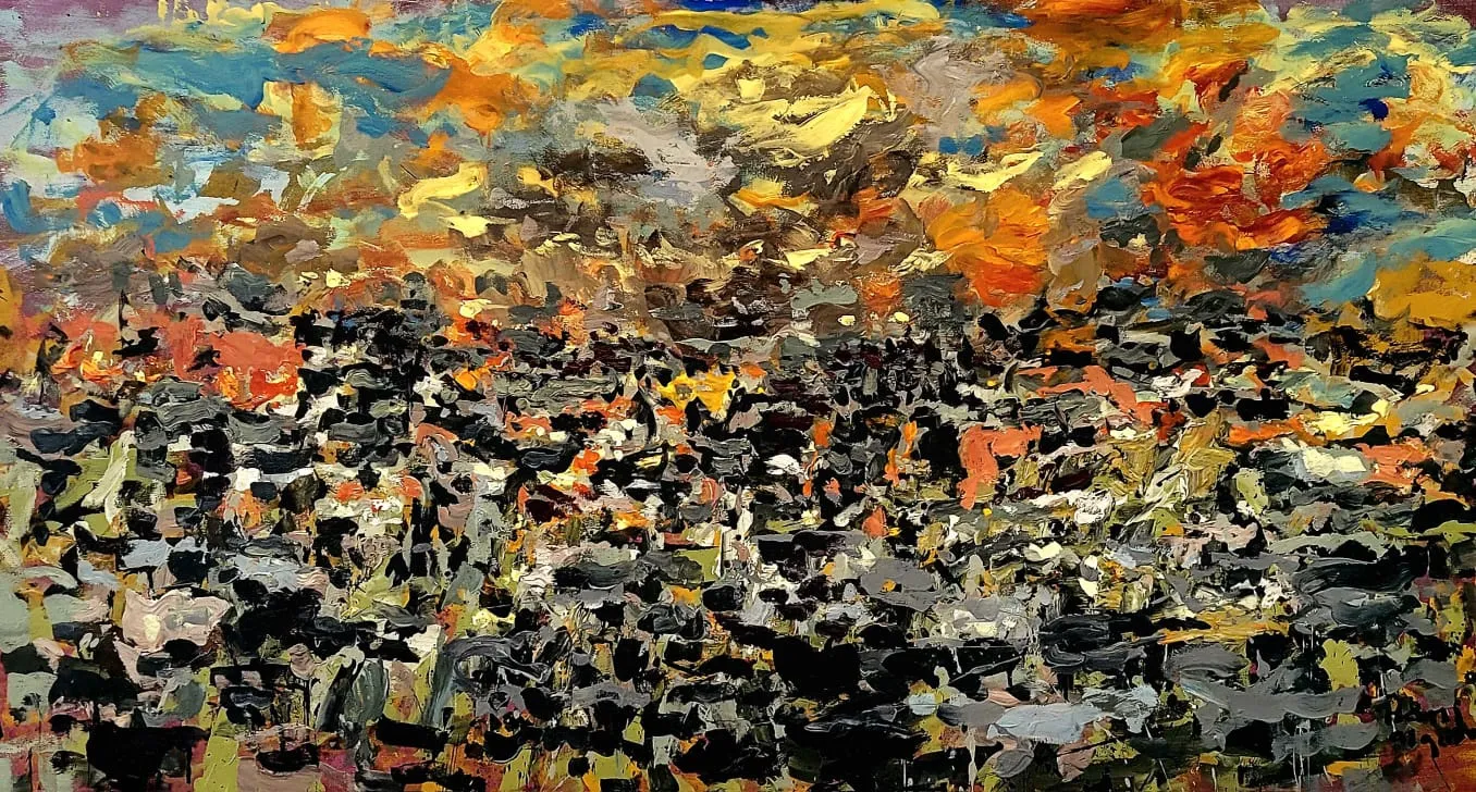 Hani Alqam, Heavy Eid on Gaza, 2024