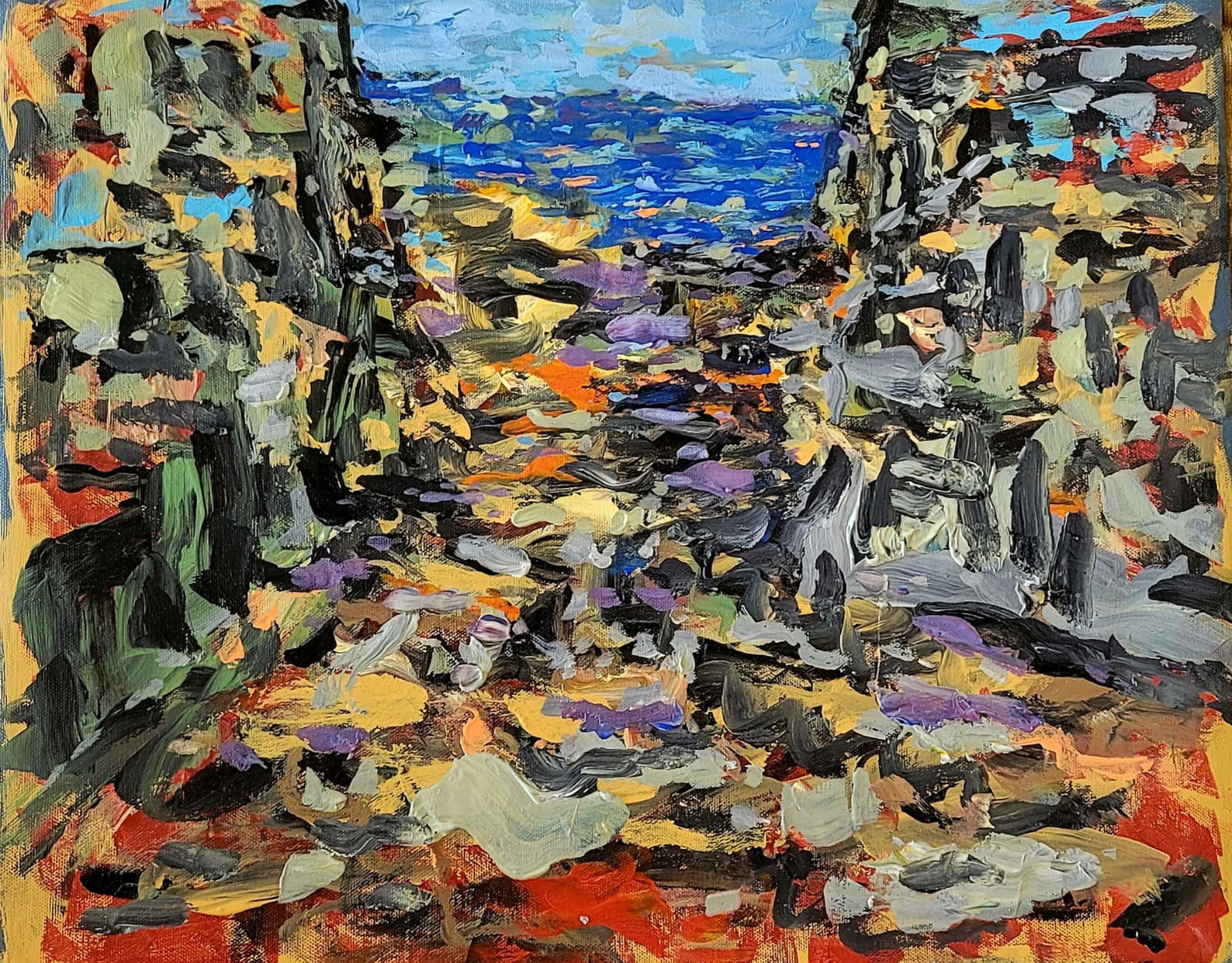 Hani Alqam, This Sea is Mine, This Humid Air is Mine, 2024