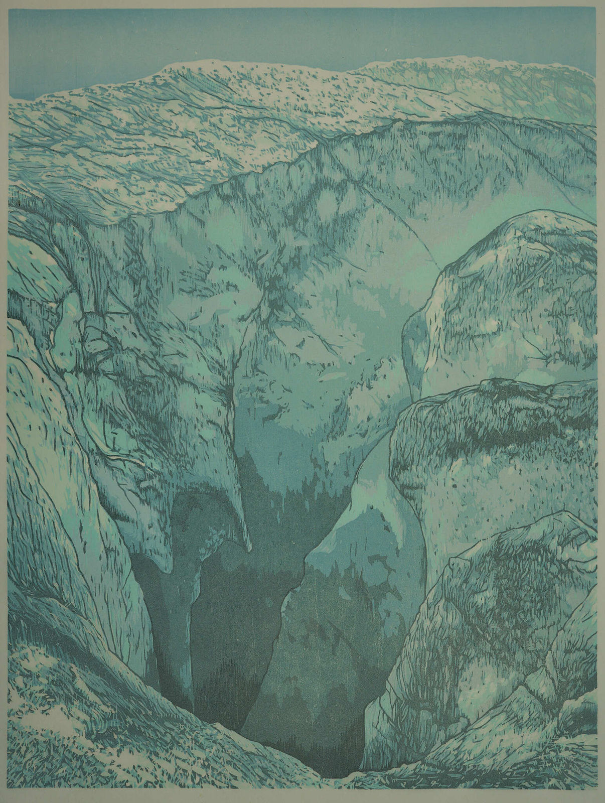 MOUNLIN ON TURNER GLACIER (2024) - TODD ANDERSON