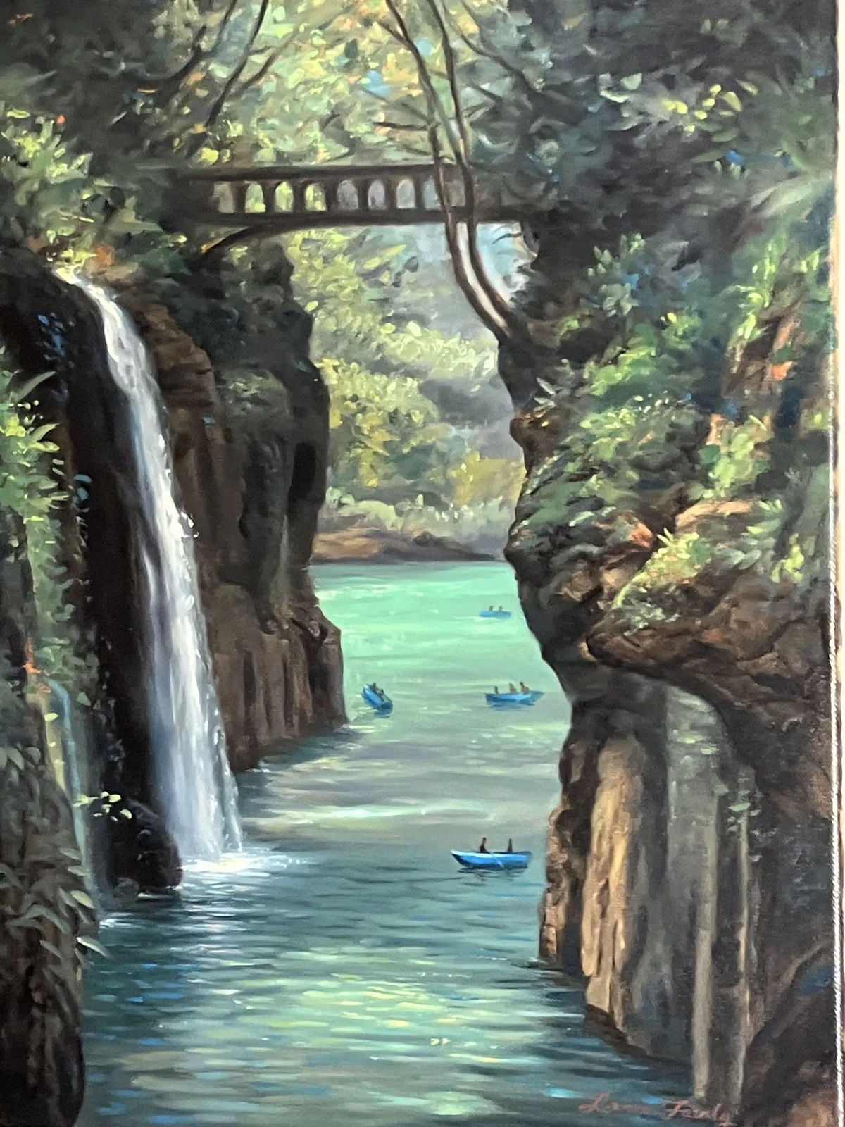 Lance Fairly , Waterfalls , 2023