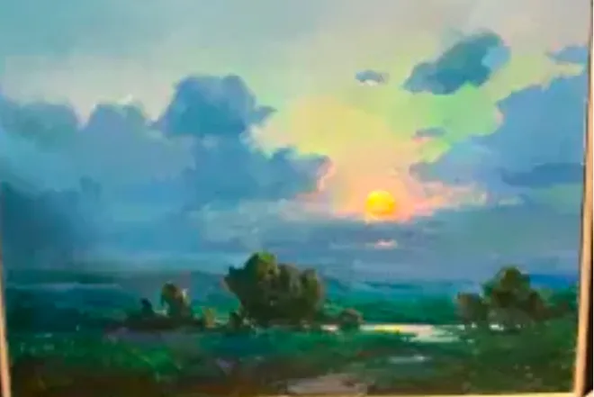 Ovanes Berberian , Moonrise , 2023