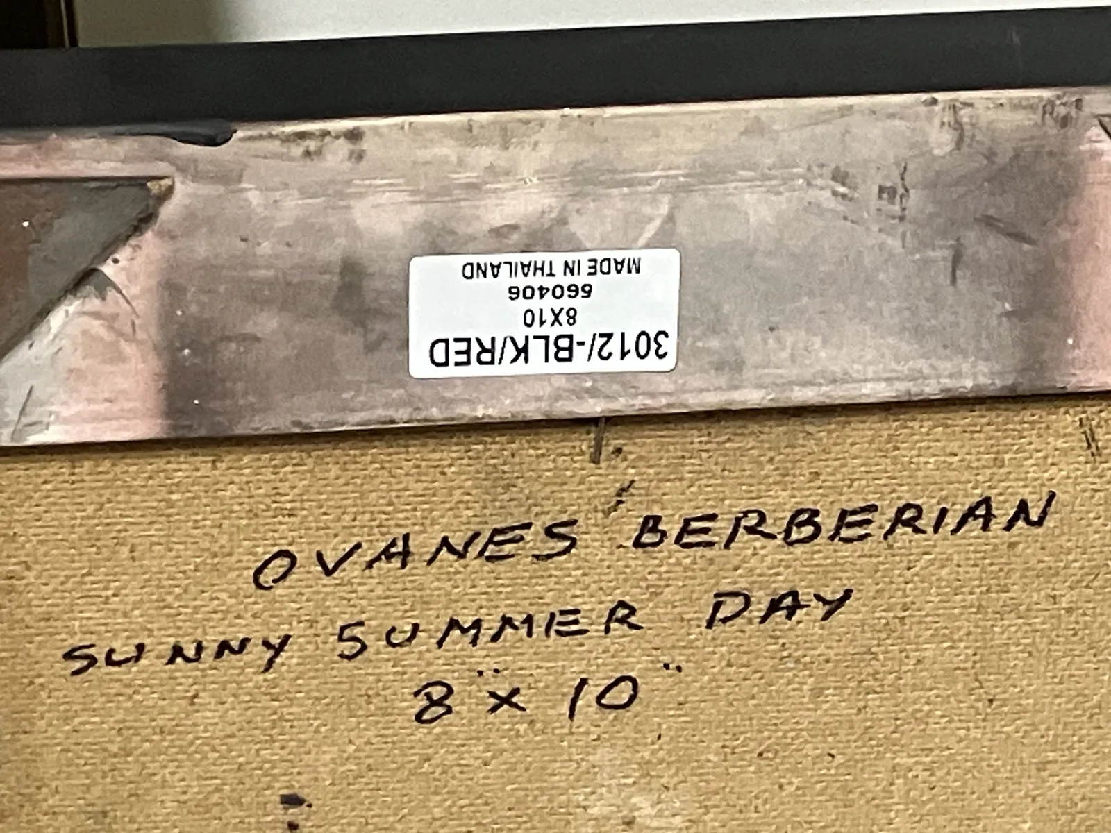 Ovanes Berberian, Sunny summer day , 2023