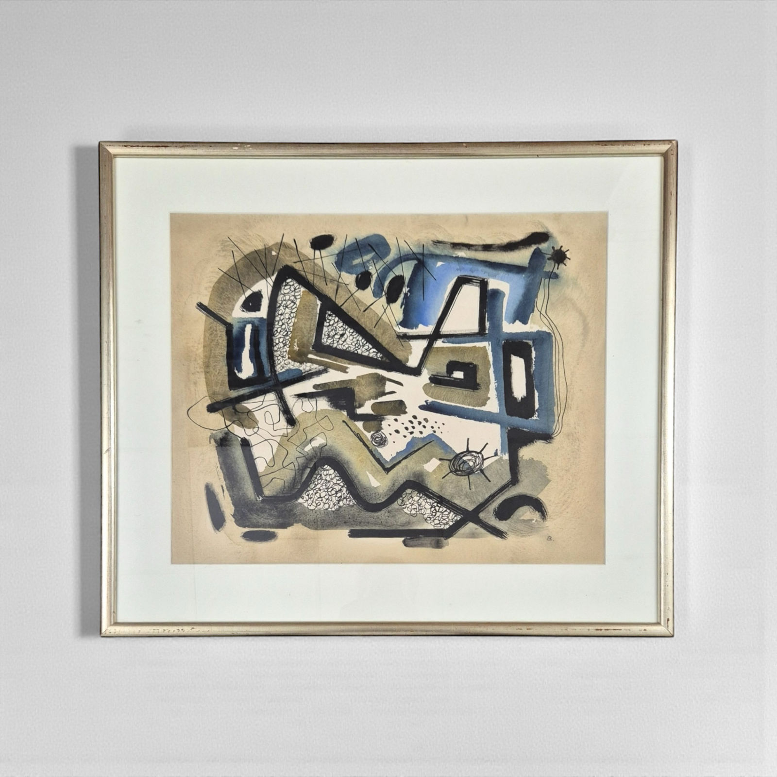 Dolf Breetvelt, Abstract composition, ca. 1955