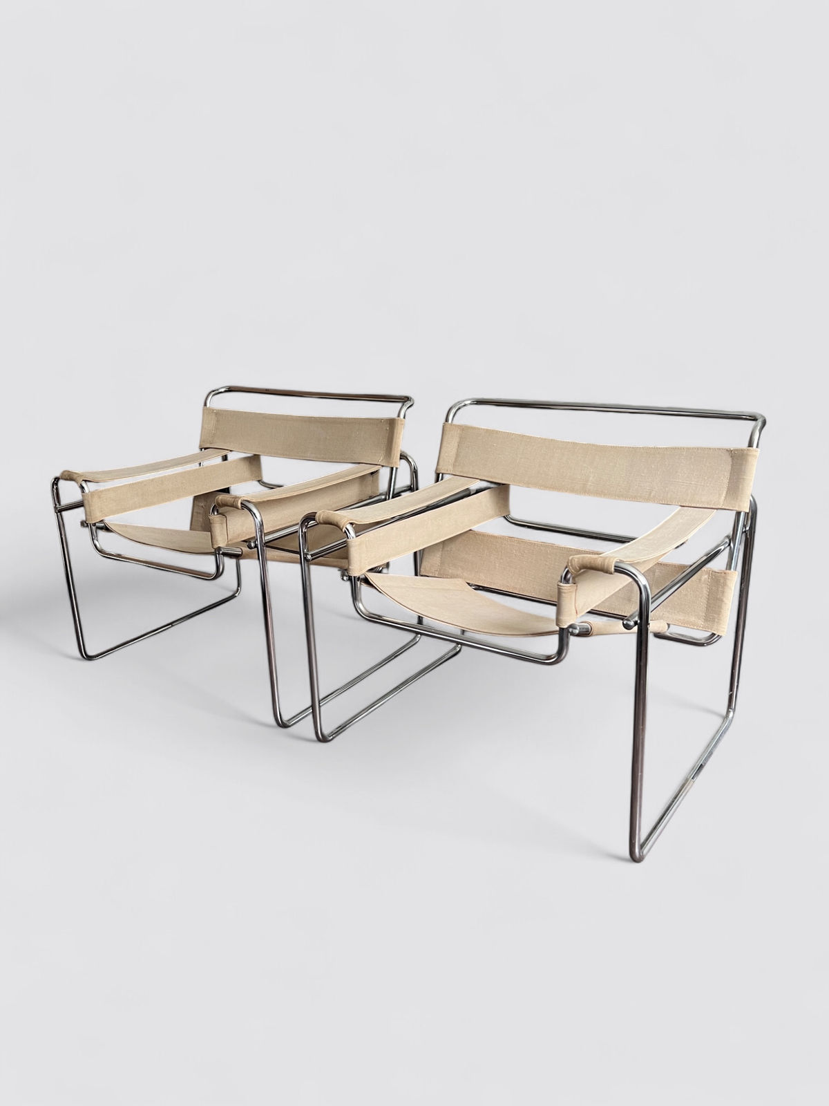 Marcel Breuer, Wassily chair, model B3, 1928 (exc. 1960s)